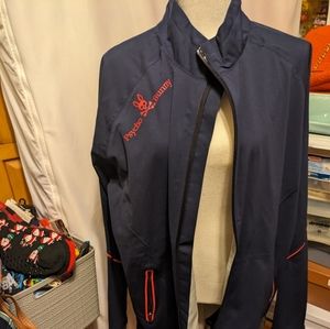 Psycho bunny mens sport navy blue jacket L